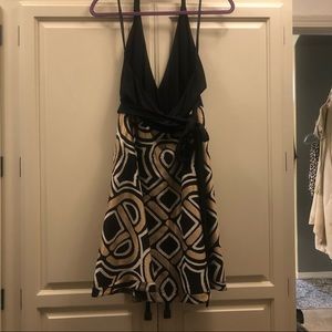 Diane von Furstenberg halter wrap dress